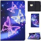 GS Ovitek za Samsung Galaxy Tab A7 10.4 2020 T500 T505, metuljčki, vijoličen