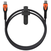 UAG Rugged Kevlar Cabel USB-C - USB-C 1,5m black/orange, BULK (9B4413114097)