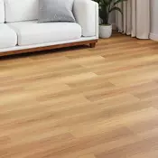 vidaXL Laminatne talne obloge 15 pcs Temen oreh 101 x 20 x 0,8 cm