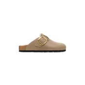 Birkenstock copati iz semiša Boston Big Buckle Shearling