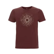 Life-Tree Majica Fairwear Organic WoodenIris rdeča