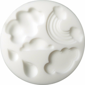 Cernit Silicone Mould 7 cm Clouds