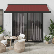 Tenda na automatsko uvlacenje bordo 350x250 cm