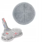 OEM Nadomestni Del za Mop Priključek Dyson V7–V15 – 160 Mm Krpa | Pralnica, Suho/Mokro Čiščenje