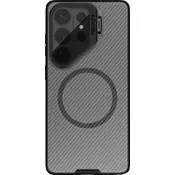 Nillkin CamShield Prop magnetni (transparentne leče) zadnji pokrov za Samsung Galaxy S26 Ultra transparentno črn