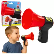 slomart LEAN TOYS interaktivni gasilski megafon z zvočnimi efekti