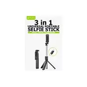 BAVIN wireless selfi tripod štap Crna