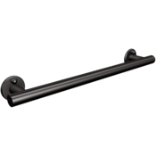 ANDEX Ravno držalo za prho 47 cm črno 804/470NG (Črno nerjavno jeklo)