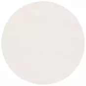 Ploca za stol bijela O 80 x 2,5 cm od masivne borovine