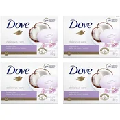Dove Delicious Care set trdih mil 4x90 g