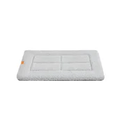 Songmics Plišasta odeja za hišne ljubljenčke 120x75 cm siva