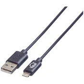 VALUE VALUE USB 2.0 sinhronizacijski in polnilni kabel za naprave Apple s priključkom Lightning, 0,15 m Value USB kabel USB 2.0 USB-A vtič, Apple Lightning, (20432845)
