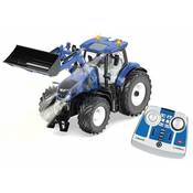 SIKU Control - Bluetooth, New Holland T7.315 s prednjim utovarivacem i daljinskim. vozac