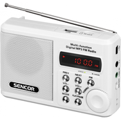 SENCOR D 215 W RADIO z USB, MP3, SD
