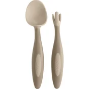 b.box Gelato Cutlery pribor za otroke Bubblegum 9m+ 2 kos