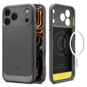 Ovitek Spigen Rugged Armor MagFit za iPhone 17 Pro Max - grey