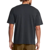 Majice Under Armour M Hw Os Logo Wash SS T-Shirt Black XS
