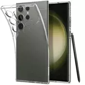 Ultra tanek silikonski ovitek za Samsung Galaxy S25 Ultra 5G - prozoren
