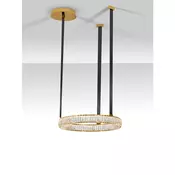 LAZURA LED LUSTER ZLATNA 74W IP20 3000K TRIAK PRIGUŠLJIVA NL9124111