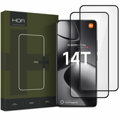 ZAŠČITNO STEKLO HOFI GLASS PRO+ 2-PACK XIAOMI 14T/14T PRO BLACK