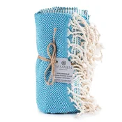 Premium Blue Hammam brisača - Peshtemal