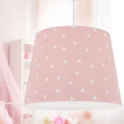 Dalber otroška viseča svetilka STAR LIGHT, roza - otroška soba - Plastika