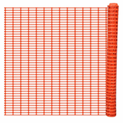 VIDAXL vrtna ograja (50m), oranžna