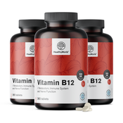 3x Vitamin B12 500 µg, skupaj 1095 tablet