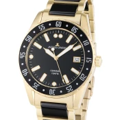 Jacques Lemans 42-10G Liverpool Ceramic Mens Watch 42mm 10ATM