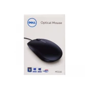 DELL MS116 Opticki miš USB Retail box, Crni