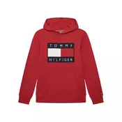 Tommy Hilfiger Jopa KS0KS00707 Rdeča Regular Fit
