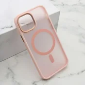 Futrola SILKY MAGSAFE II za Iphone 12/12 Pro (6.1) roze