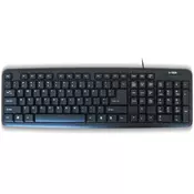 ETECH tastatura E-5050 USB YU, crna