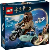 Harry LEGO Harry Potter 76443 Hagridova in Harryjeva motorna vožnja