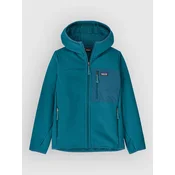 Patagonia R2 Techface Hoody Kids Jacket glacial blue