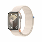 Apple Watch Series 9 GPS 41mm MR8V3QF/A Aluminiumgehäuse Polarstern Sport Loop Polarstern