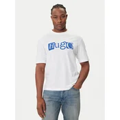 HUGO Majica Nugix 50543485 Bela Regular Fit