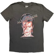 David Bowie Aladdin Sane Charcoal Grey XL Majica