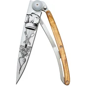 Džepni nož Deejo Olive Wood - Chef, 37 g