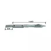 DABEL reza za katanac 160 mm preklopna