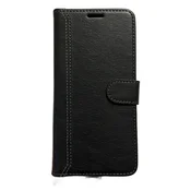 Ovitek iz umetnega usnja za SAMSUNG GALAXY A53 5G, črn, eleganten