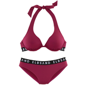 Elbsand Bikini svetlo siva/jagoda/črna