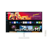 Samsung LS32BM701UPXEN computer monitor 81.3 cm (32) 3840 x 2160 pixels 4K Ultra HD LCD White