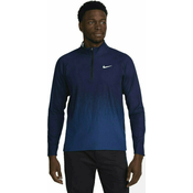 Nike Dri-Fit ADV Mens Half-Zip Top Midnight Navy/Court Blue/White L