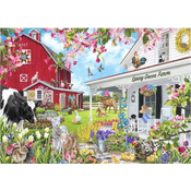 BlueBird - Puzzle Spring Green kmetija - 500 kosov