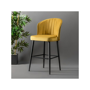 Hanah Home HANAH HOME Rubi - Yellow (4 kosi) set barskih stolov, (20974375)