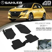 Sahler Gumene patosnice 4.5D za Peugeot 208 2019+
