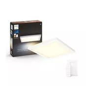 Philips - LED Zatemnitvena stropna svetilka Hue AURELLE LED/19W/230V + Daljinski upravljalnik