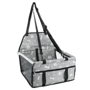 LIVEFY Paws transportna torba za pse 42x39cm, siva