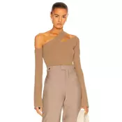 Nanushka Ženska bluza NW21PFTP02065, Braon